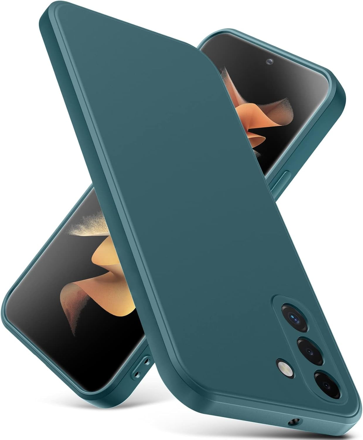 Phone Case For Fairphone 4 (6.3") With 1 Pack Screen Protector, HGJTF 360° Phone Magnetic Ring Holder, Ultra Thin Translucent Soft Silicone Shockproof Shell Cover For Fairphone 4 - View #13