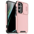 thumbnail image 1 of for Samsung Galaxy A13 5G Heavy Duty Case with Camera Sliding Cover, Support Wireless Charging Hybrid TPU & PC Smoothly Anti-Fingerprint Slim Case Compatible with Samsung Galaxy A13 5G, Pink, 1 of 9