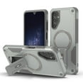 thumbnail image 1 of for Samsung Galaxy A14 4G / 5G 6.6-inch Case [Compatible with MagSafe] Built in Invisible Stand, Military Grade Shockproof Soft TPU Protective Cover Case,Grey,For Galaxy A14 4G / 5G, 1 of 7