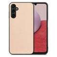 thumbnail image 1 of for Samsung Galaxy A14 5G Case, Carbon Fiber Leather Slim Protective Cover, Full Protection Strong Impact Resistance Smartphone Protection for Samsung Galaxy A14 5G, Khaki, 1 of 10