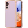 thumbnail image 1 of for Samsung Galaxy A14 5G Case Luxury Plating Case Cover Slim Lightweight Glossy Bling Phone Case Soft TPU Shockproof Bumper Case Electroplated Case,Purple, 1 of 10
