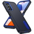thumbnail image 1 of for Samsung Galaxy A14 5G Case, Samsung A14 5G Phone Case with Built in Kickstand, Shockproof/Dustproof/Drop Proof Military Grade Protective Cover for Galaxy A14 5G 6.6" Blue/Royal Blue, 1 of 14