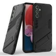 thumbnail image 1 of Samsung Galaxy A14 5G Phone Case, Kickstand Rugged Defender Shockproof TPU Matte Textured All-Inclusive Lens Protective Shell Hard PC Back Cover Sturdy Case  Samsung A14 5G, Black, 1 of 13