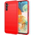thumbnail image 1 of for Samsung Galaxy A14 5G case,Galaxy A14 case with HD Screen Protector,Fashion Shock-Absorption Flexible TPU Bumper Soft Rubber Protective Phone Case Cove for Samsung Galaxy A14 5G, Red, 1 of 17