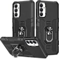 thumbnail image 1 of for Samsung Galaxy A14 Case with Metal Ring Kickstand for Women & Men, Heavy-Duty Protection Shockproof Bumper Cover Case for Samsung Galaxy A14 4G/5G TY Black, 1 of 17