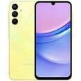 thumbnail image 1 of Samsung Galaxy A15 4G LTE 6.5" 128GB+6GB Unlocked (for T-Mobile, Metro, Tello, Mint & Global) SM-A155M/DSN Dual Sim 50MP Triple (Yellow), 1 of 4