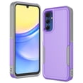 thumbnail image 1 of Samsung Galaxy A15 5G Case ,2 in 1 Heavy Duty Armor Shockproof Tough Hybrid Dual Layer Rubber Drop Protection Soft Bumper Rugged Protective Phone Cover Case for Galaxy A15 -Purple, 1 of 8