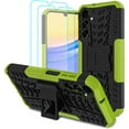 for Samsung Galaxy A15 5G Case with 2 Pack Screen Protector,Military