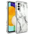 thumbnail image 1 of Rosebono Slim Fashion Cell Phone Case for Samsung Galaxy A15 5G, White Marble, 1 of 4