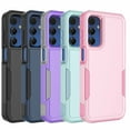 thumbnail image 1 of For Samsung Galaxy A15 5G Case，Sturdy Durable Cover Cute Bumper Case for Samsung Galaxy A15 5G，Njjex Military Grade Protection Dual Layer Shockproof Heavy Duty Rugged Phone Case - Pink, 1 of 6