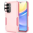 thumbnail image 1 of for Samsung Galaxy A15 5G Case with Tempered Glass Screen Protector & Camera Lens Protector,Heavy-Duty Tough Rugged Slim Shockproof Phone Case for Galaxy A15 5G (6.5", 2024)[Cute Pink], 1 of 7