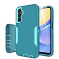 thumbnail image 1 of for Samsung Galaxy A15-5G Phone Case, and Screen Protector, Dust-Proof Port Cover, Full Body Non-Slip Rubber Covered, Wear-Resistant & Drop-Proof, Support Magnetic Car Mount, Mint/Teal, 1 of 16