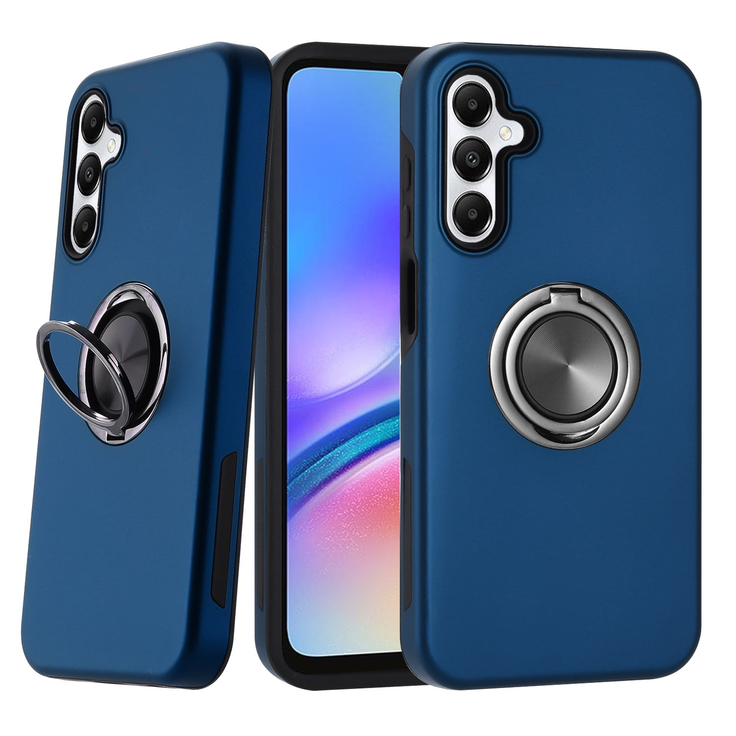 Samsung Galaxy A15 5G Phone Case, Slim Dual Layer Shock Resistant Ring for Samsung