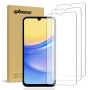 Rome Tech for Samsung Galaxy A15 5G Tempered Glass Screen Protector 3 Per Pack