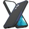 thumbnail image 1 of for Samsung Galaxy A15 Back Case, Luxury Hybrid TPU + PC Shockproof Protective Slim Fit Lightweight Durable Anti-falling Thin Phone Case Cover for Samsung Galaxy A15, Navyblue, 1 of 7