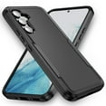 thumbnail image 1 of for Samsung Galaxy A15 Case, Dual Layers Shell Hard PC + Soft TPU Back Shell Heavy Duty Military Drop Protection Rugged Shockproof Hybrid Case for Samsung Galaxy A15, Black, 1 of 6