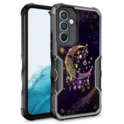 Samsung Galaxy A15 Case, Rosebono Hybrid Dual Layer Graphic Design Pattern Heavy Duty Protection Case For Samsung Galaxy A15 Wiccan