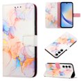 thumbnail image 1 of for Samsung Galaxy A15 PU Leather Wallet case, Marble Pattern Credit Card Holder,Flip Folio Book Kickstand Cover Women Men with Long + Short Strap for Samsung Galaxy A15, Galaxy, 1 of 9
