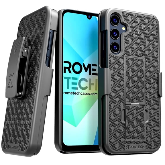 Samsung Galaxy A16 (2024) Belt Clip Holster Case - Black