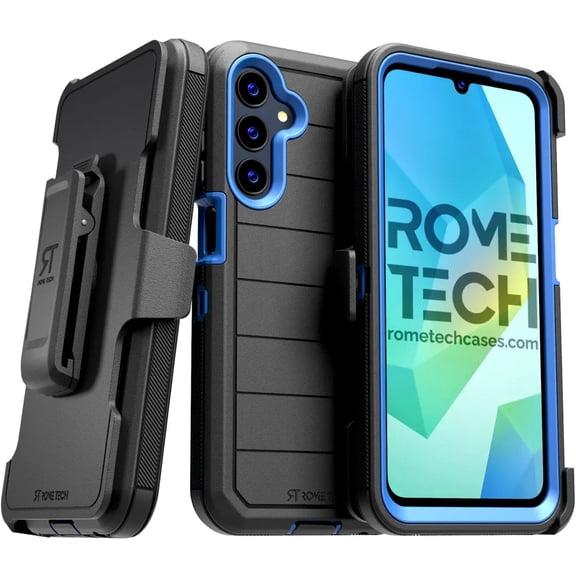 Samsung Galaxy A16 (2024) Defender Case - Black / Blue