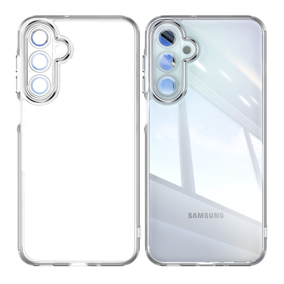 for Samsung Galaxy A16 5G/4G Anti-Scratch Case, Luxury Clear Back Shockproof Drop Protective Ultra Slim Lightweight Anti-Yellowing Phone Case Cover for Samsung Galaxy A16 5G/4G, White