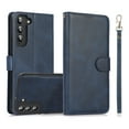 thumbnail image 1 of for Samsung Galaxy A16 5G/4G Case Detachable Magnetic Wallet Case with Card Holder, 2 in 1 PU Leather Flip Folio Case with Kickstand Wrist Strap Shockproof Phone Cover for A16 5G/4G, Blue, 1 of 7