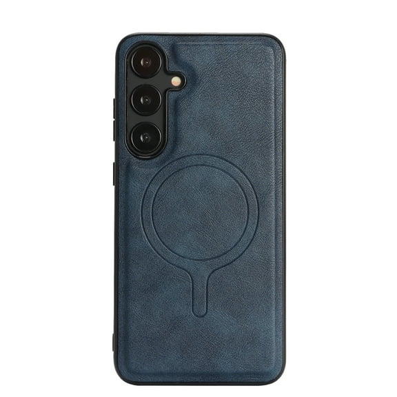 for Samsung Galaxy A16 5G/4G Case, Premium PU Leather TPU Case, Compatible with Magsafe, Ultra Slim Non-Slip Anti-Scratch Shock-Absorbent Phone Cover for Samsung Galaxy A16 5G/4G, Blue