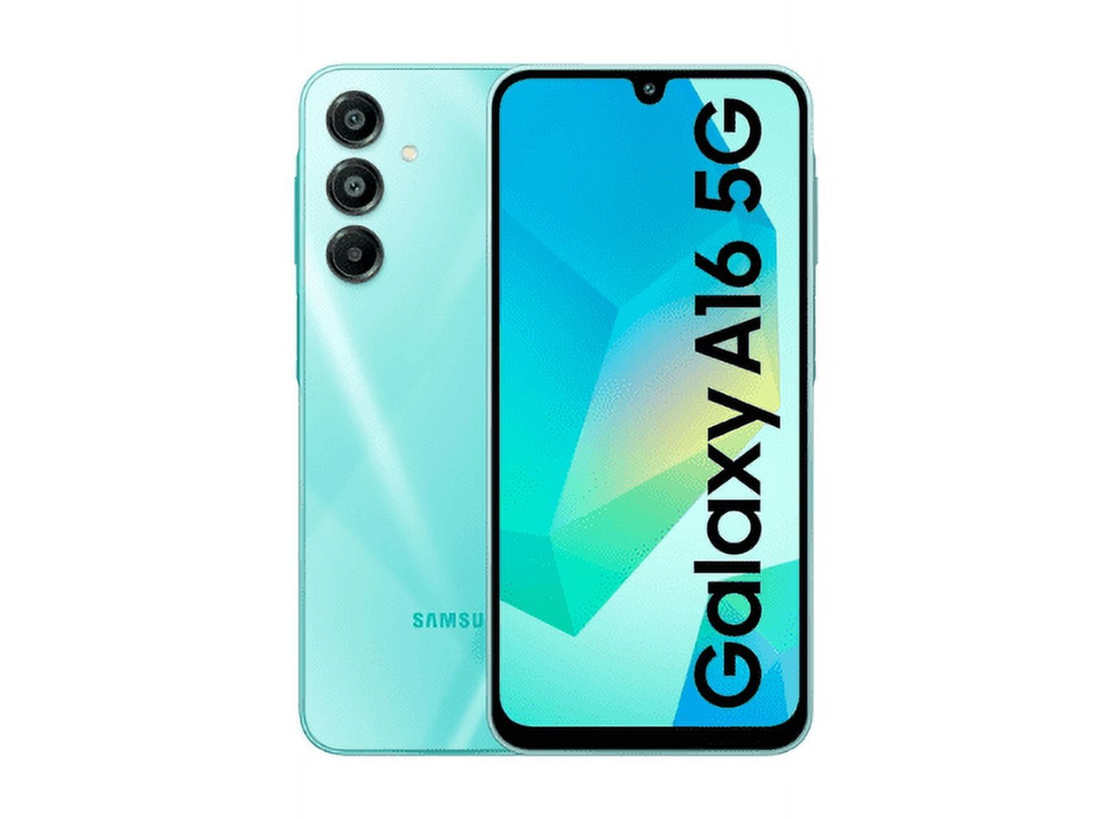 Samsung Galaxy A16 5G + 4G LTE (128GB + 6GB) Unlocked (For T-Mobile Mint Tello & Global) SM-A166M/DSN Dual Sim Warranty Latin America 6.7" 50MP Triple (Green SM-A166MLGGTPA Model)