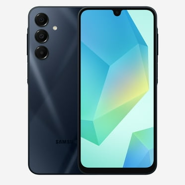 Samsung Galaxy A16 5G A Series 128GB Unlocked Android Cell Phone with 50MP Camera, Blue Black