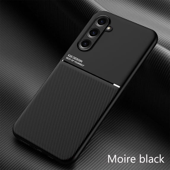 for Samsung Galaxy A16 5G Case, Luxury Ultra Slim with Magnetic Matte Dual Layer Shockproof Bumper Frame Drop Protection Hybrid Phone Case Cover for Samsung Galaxy A16 5G, Black