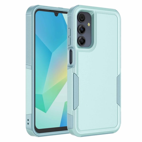 For Samsung Galaxy A16 5G Case, M&H Shockproof Heavy Duty Rugged Phone Case for Samsung Galaxy A16 5G,Military Grade Protection Dual Layer Sturdy Cover Bumper 2-in-1 Case - Green
