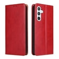 thumbnail image 1 of for Samsung Galaxy A16 5G Wallet Case, Classic Design Premium Leather Wallet Magnetic Closure Flip Case Kickstand Card Holder Slot Shockproof Protective Cover For Samsung Galaxy A16 5G,Red, 1 of 8