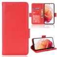 thumbnail image 1 of for Samsung Galaxy A16 5G Wallet Case, Lychee Pattern PU Leather Purse Cover, Silicone Shockproof Flip Kickstand Case with Card Holder Magnetic Clasp Full Body Protective Phone Case, Red, 1 of 7