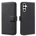thumbnail image 1 of For Samsung Galaxy A16 5G Wallet Phone Case,RFID Blocking Card Slots Holder Premium PU Leather,Flip Folio Kickstand,Line Embossing Designing,Magnetic Closure,Shockproof Anti-fall Phoe Case,Black, 1 of 8