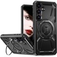 thumbnail image 1 of for Samsung Galaxy A16  Case with 360° Ring Kickstand, Dual Layer Military Grade Heavy Duty Shockproof Protection Rugged Phone Case Cover for Samsung Galaxy A16. SHJ-Black, 1 of 6