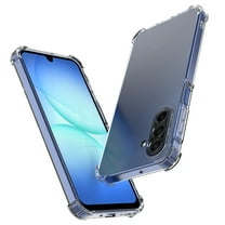 For Samsung Galaxy A17 5G Case Clear, Military Grade Drop Protection Anti Yellowing Clear Phone Case for Galaxy A17 5G, Tekcoo Shockproof Rugged Protective Bumper Slim Cover - Crystal Clear