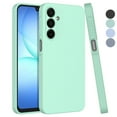 thumbnail image 1 of For Samsung Galaxy A17 5G Case, Liquid Silicone Phone Case for Samsung Galaxy A17 5G, Ebizware Shockproof Full-Body Protective Rugged Rubber Slim Cover with Microfiber Lining - Mint Green, 1 of 9