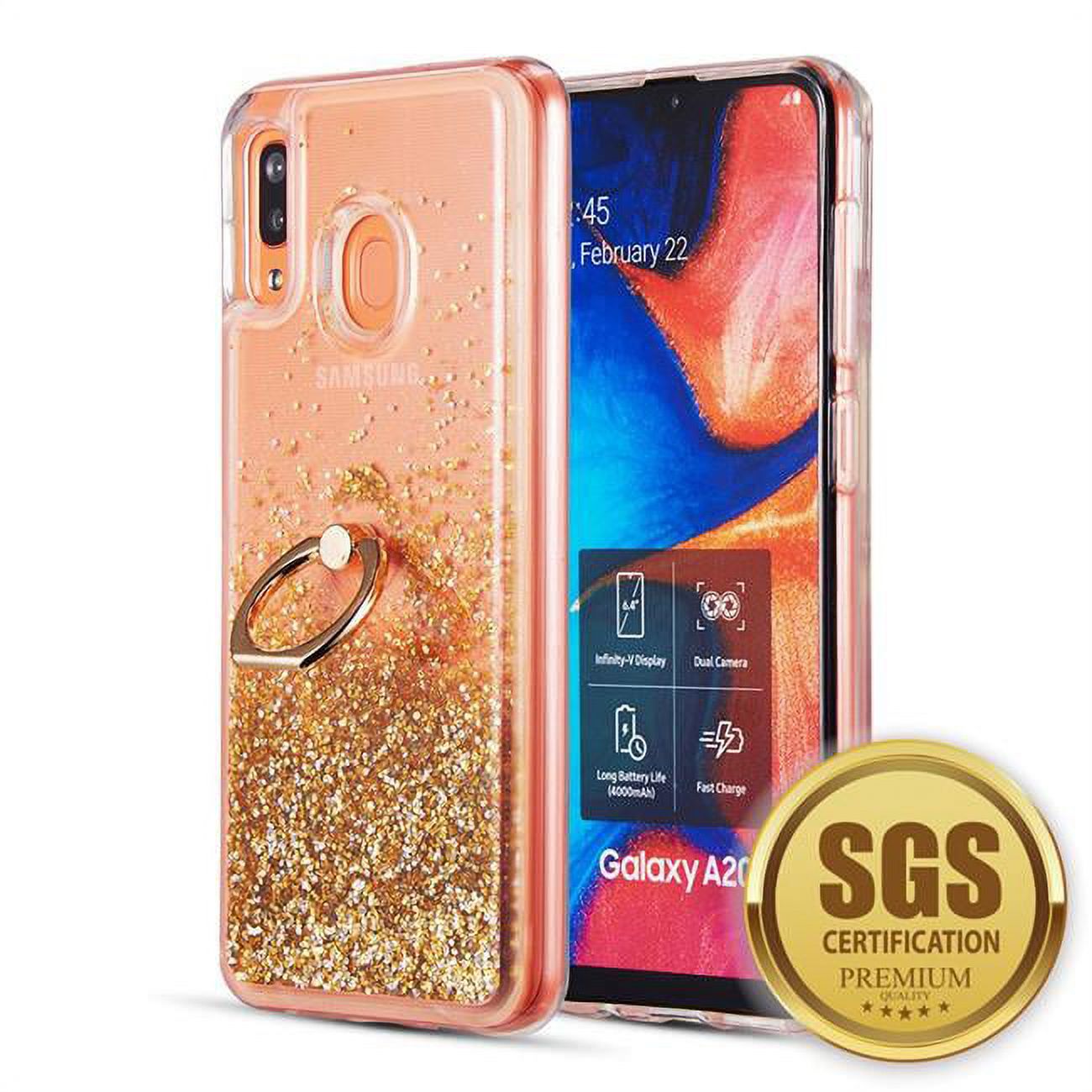 Samsung Galaxy A20 A30 A50 The Waterfall Ring Liquid Sparkling ...