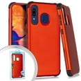 thumbnail image 1 of Samsung Galaxy A20 Case, With [Tempered Glass Screen Protector Included], STARSHOP Drop Protection Dual Layers Phone Cover - Red, 1 of 1