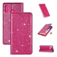 thumbnail image 1 of Samsung Galaxy A20E Wallet Case, Galaxy A10e Case,Dteck Bling Slim PU Leather Magnetic Flip Folio Stand Case Cover Built-in One Card Holder For Samsung Galaxy A20e A20LF A10E, Rose, 1 of 5