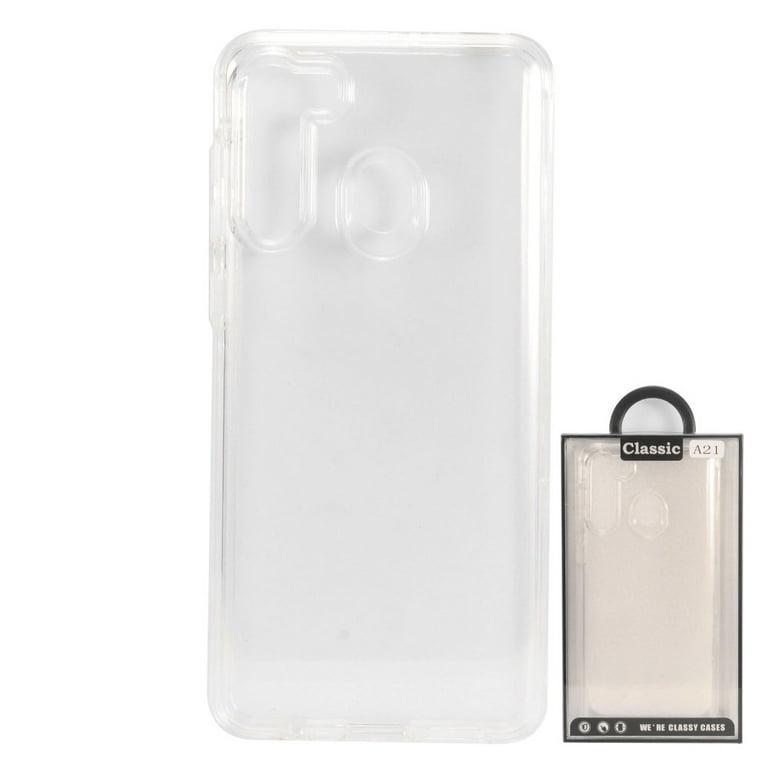 Samsung Galaxy A21 Phone Case Clear Transparent Slim Hybrid in