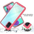 thumbnail image 1 of Samsung Galaxy A21S Phone  Case, Transparent Drop Proof Cover (Pink), 1 of 1