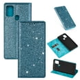 thumbnail image 1 of Samsung Galaxy A21s Wallet Case, Dteck Bling Slim PU Leather Magnetic Flip Folio Stand Case Cover Built-in One Card Holder For Samsung Galaxy A21S SM-217,Light Blue, 1 of 6