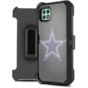 for Samsung Galaxy A22 5G NOT FIT Samsung A22 4G Phone Case Dual Layer Full-Body Rugged Clear Back Case Drop Resistant Shockproof Case with Built In Screen Protector