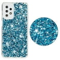 thumbnail image 1 of for Samsung Galaxy A23 5G Glitter Case, Cute Bling Sparkle Shiny Slim Soft Silicone Reflective Clear TPU Bumper Women Girls Shockproof Protective Phone Case for Samsung Galaxy A23 5G, Blue, 1 of 6
