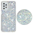thumbnail image 1 of for Samsung Galaxy A23 5G Glitter Case, Cute Bling Sparkle Shiny Slim Soft Silicone Reflective Clear TPU Bumper Women Girls Shockproof Protective Phone Case for Samsung Galaxy A23 5G, White, 1 of 6