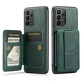 thumbnail image 1 of for Samsung Galaxy A23 5G Wallet Case with RFID Blocking Credit Card Holder, PU Leather Folio Flip Kickstand Handle Wrist Strap Shockproof Cover Women Men for Samsung A23 5G Phone Case,Green, 1 of 9