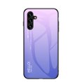 thumbnail image 1 of for Samsung Galaxy A25 5G Case [Military Grade Shockproof] Stylish Tempered Glass Back Luxury Slim Protective Two Layers Hard PC+Soft Silicone Rugged Women Men Anti-Scratch Cover,Lightpurple, 1 of 10