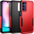 thumbnail image 1 of for Samsung Galaxy A25 5G Case, [Shockproof] Military Grade Proof Protection [Dropproof] Rugged Protective Heavy Duty Phone Case Cover for Samsung Galaxy A25 5G (Red), 1 of 14