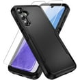 thumbnail image 1 of for Samsung Galaxy A25 5G Phone Case,Samsung A25 5G Case,with Screen Protector [ Grade Drop Tested] Heavy-Duty Tough Rugged Shockproof Protective Case for Galaxy A25 5G, Black, 1 of 12